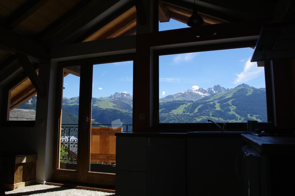 Petit Chalet Vieux Bois Bozel المظهر الخارجي الصورة